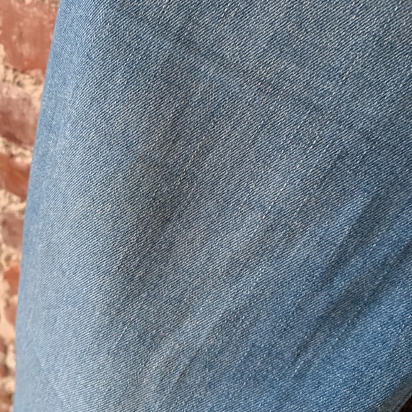 VOLCOM High & Waisted 70s Flare Jeans 4 Button Fly - Picture 13 of 13